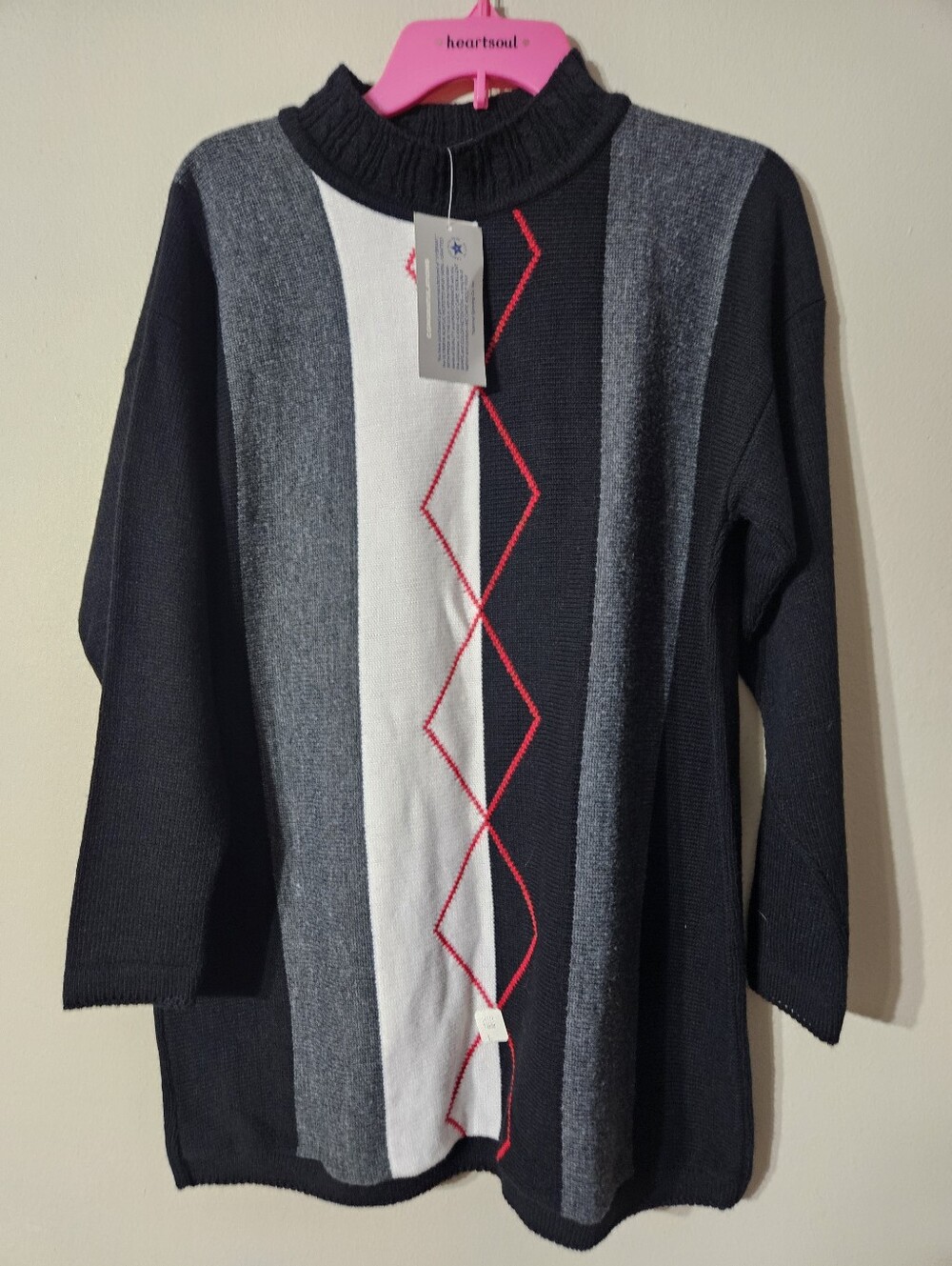 NWT! Vtg Jessica Scott Retro Sweater Large